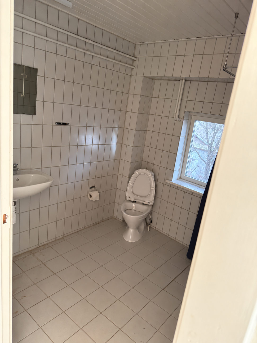 Lejlighed mod baggård - Badeværelse